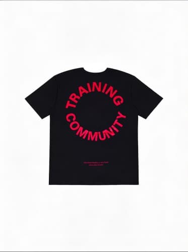 Circle Club Tee Black